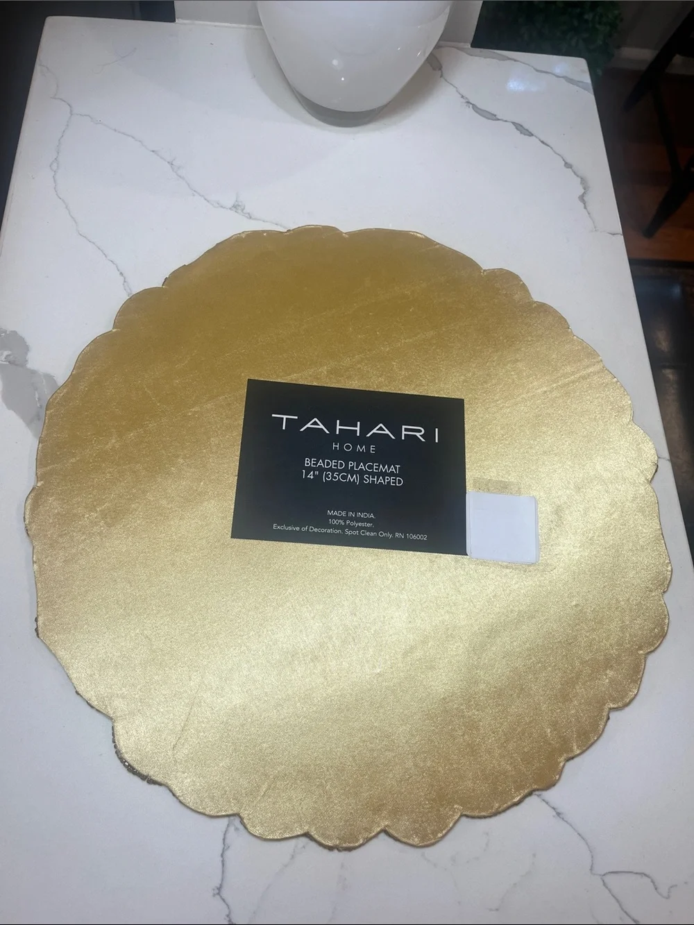 Tahari FALL LEAVES & PUMPKINS Placemat Charger 14” Multicolor Fall Thanksgiving